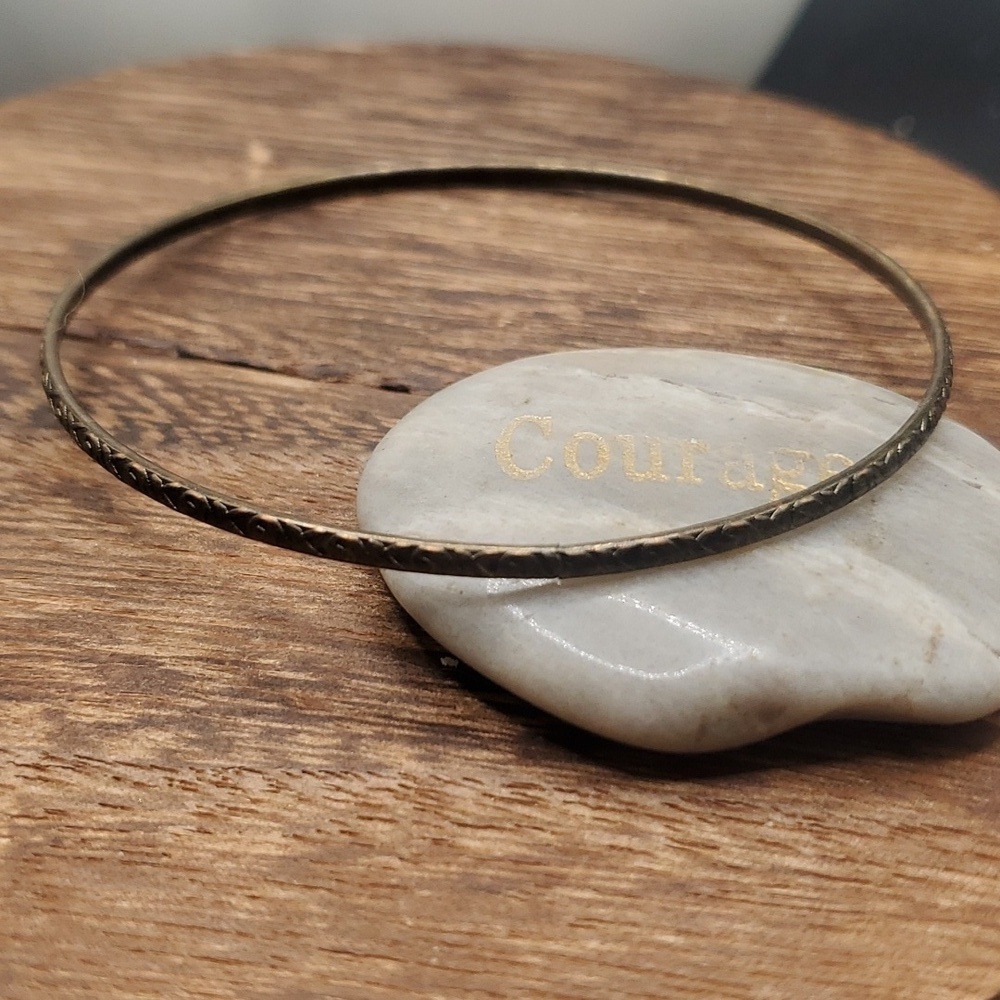Mocha copper‎ edged bracelet B3115